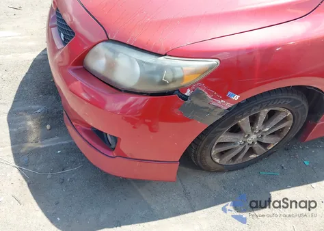 2009 Toyota Corolla S z USA, uszkodzony, nr VIN 2T1BU40E29C108218